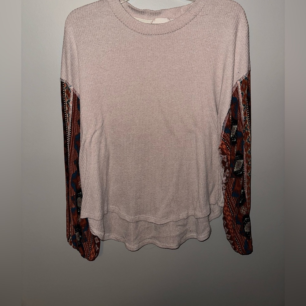 Fall long sleeve shirt